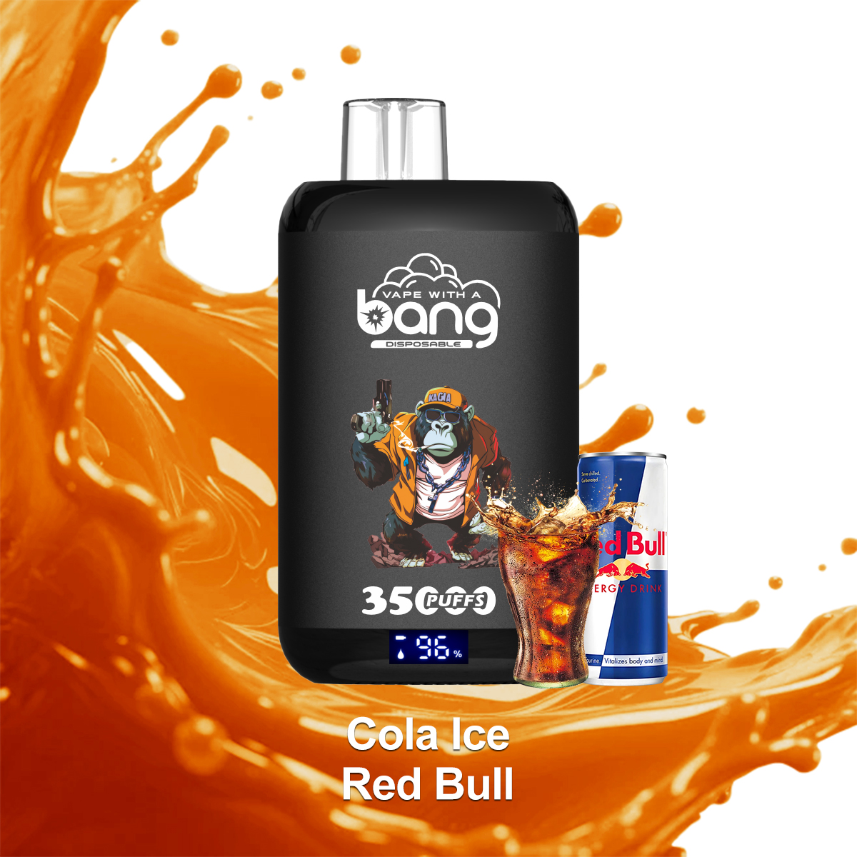 安心ストア取扱｜BANG 35000｜コーラアイス／レッドブル