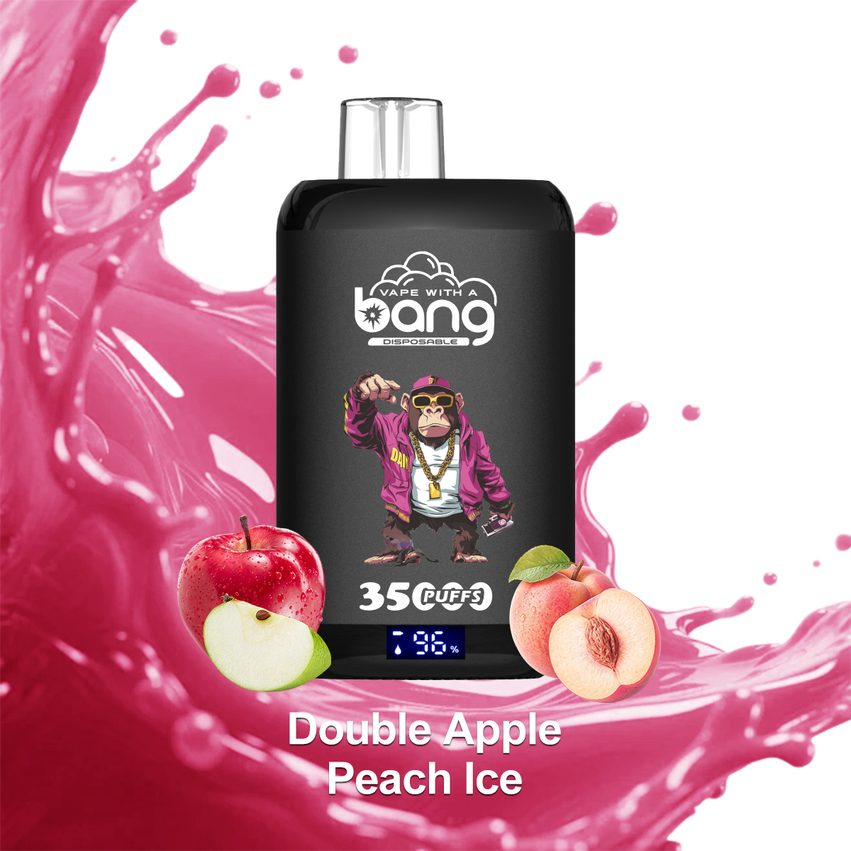 安心ストア取扱｜BANG 35000｜ダブルアップル／ピーチアイス