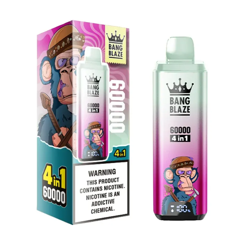 安心ストア取扱｜BANG Blaze 60000｜ウォーターメロンアイス・ブルーベリーチェリー・サマータイム・サワーマンゴーパイナップル