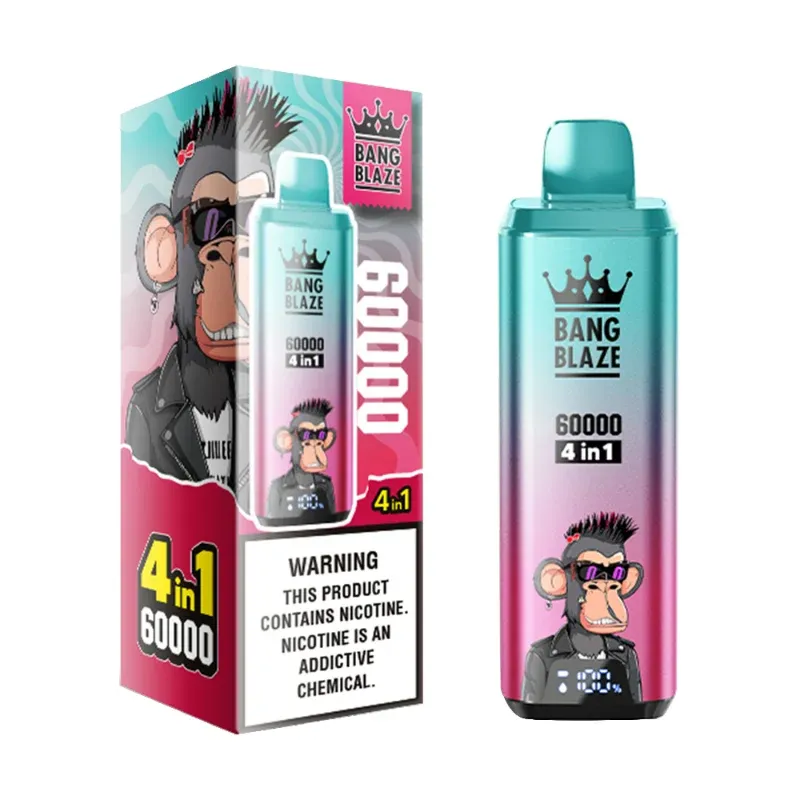 安心ストア取扱｜BANG Blaze 60000｜ストロベリーウォーターメロン・キウイパッショングアバ・マンゴーアイス・ウォーターメロンサワーピーチ