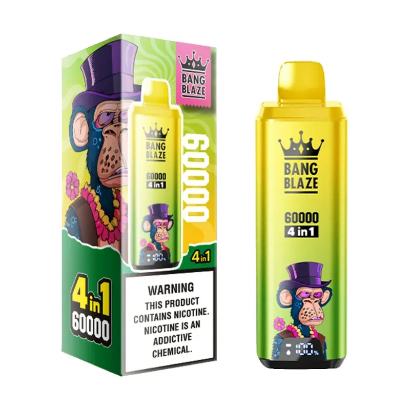 安心ストア取扱｜BANG Blaze 60000｜ストロベリーウォーターメロン・ブラックアイス・サーティーンメロン・クランベリーグレープ